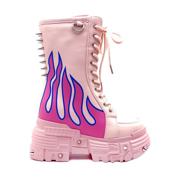 Anthony Wang X WTF MTF Sweet Inferno Platform Boots - Picture 5 of 6